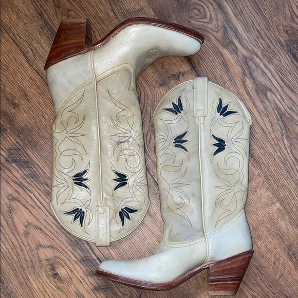 Vintage ACME Western Boots 7 - Picture 1 of 5